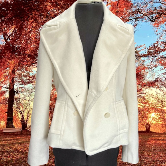 Liz Claiborne Winter White Blazer Size S - Picture 2 of 6